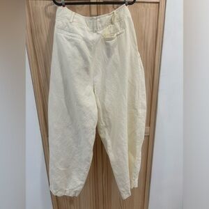 Apiece Apart Cream Trousers